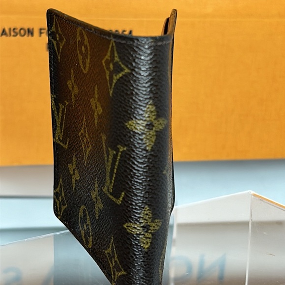 LOUIS VUITTON Louis Vuitton Wallet Leather monogram Wallet brown - Picture 3 of 16